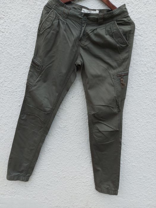 Spodnie z kieszeniami khaki L.O.G.G.