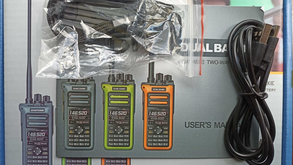 ZASTONE M10 (Radtel RT752) 10Вт рация авиа диапазон TX, сатком.