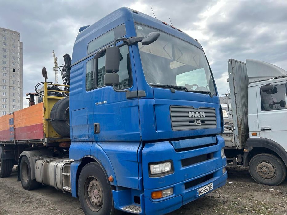 Продам авто Ман ТГА 440, 2006 г.в., манипулятор г/п 22 т,  торг