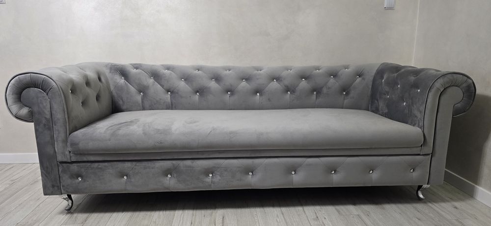 Sofy glamour Chesterfield nowe