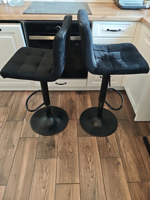 2x hoker Czarny Velvet