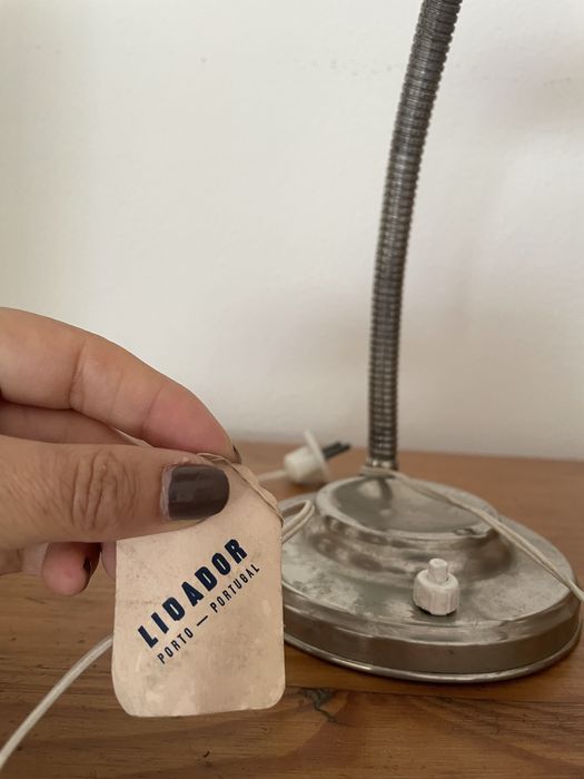 Candeeiro Lidador anos 60, com etiqueta original