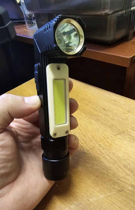 Ліхтар тактичний usb