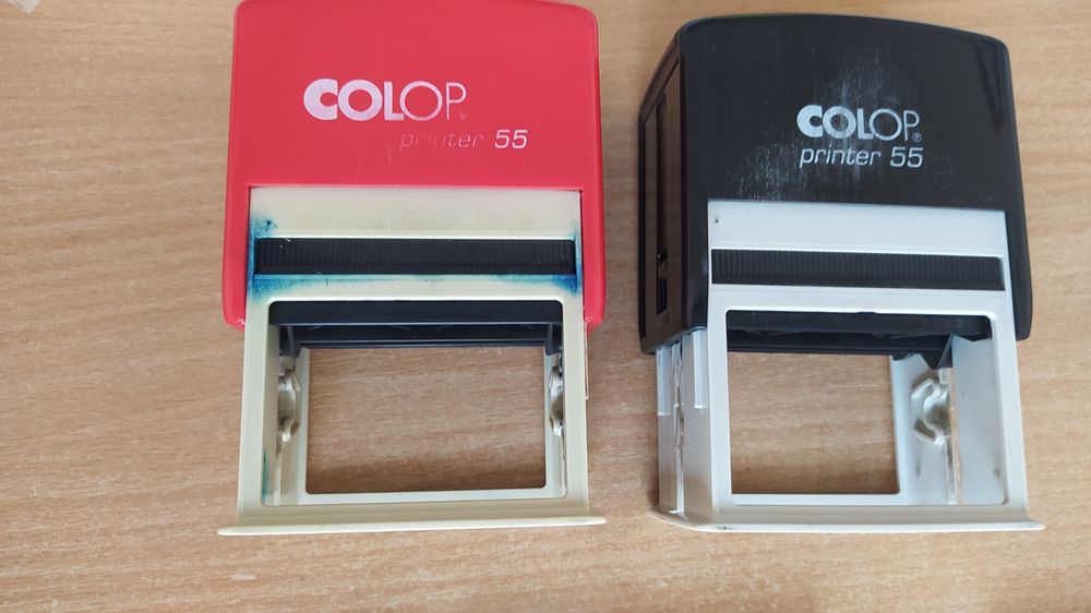 Самонаборной штамп 2е штуки