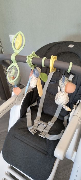 Стільчик  для годування Chicco Polly Magic Relax Grey Melange