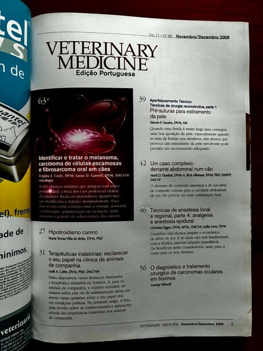Revista Veterinary Medicine - Novembro/Dezembro 2009