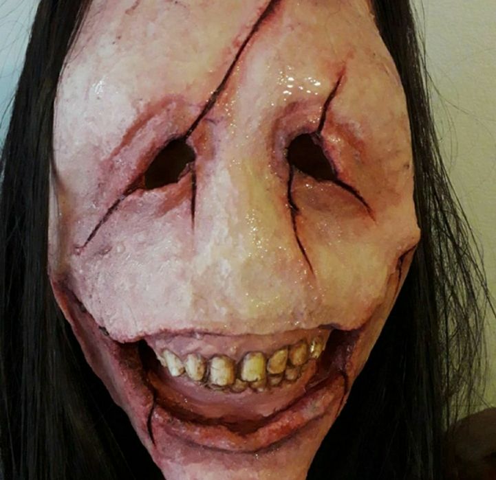 Máscara de Demónio Terror Halloween Carnaval