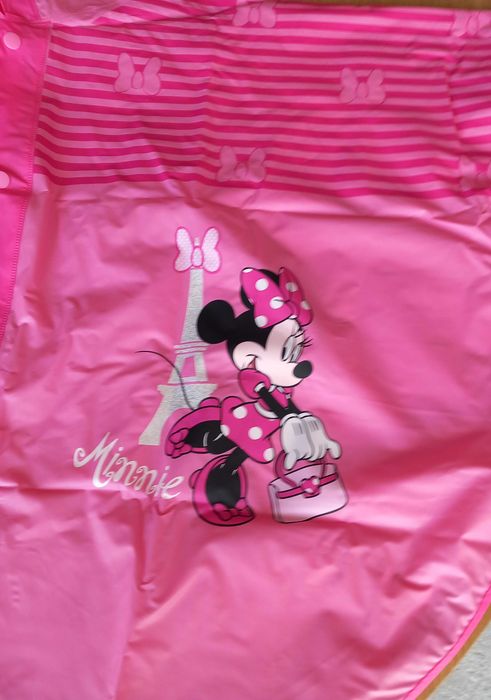 Capa Chuva Minnie - Tamanho 3-4 Anos