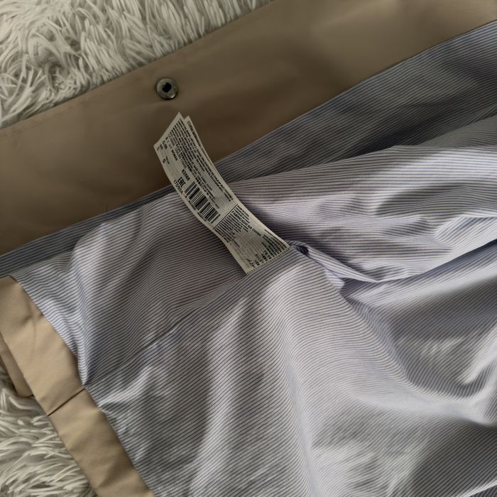 Плащ тренч Mango Suit бежевий з капюшоном, розмір S-M