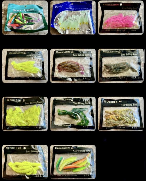 Воблери силіконки блешні блешня воблер силікон блесна блєсна джиг