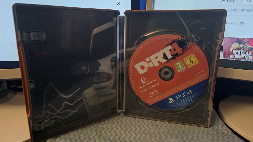 Dirt 4 steelbook ps4