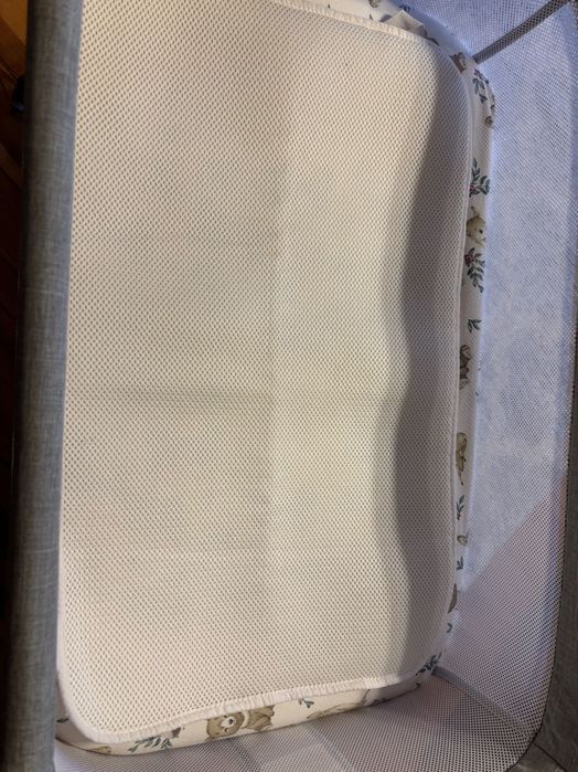 Łóżeczko/dostawka Lionelo Luna + dodatki