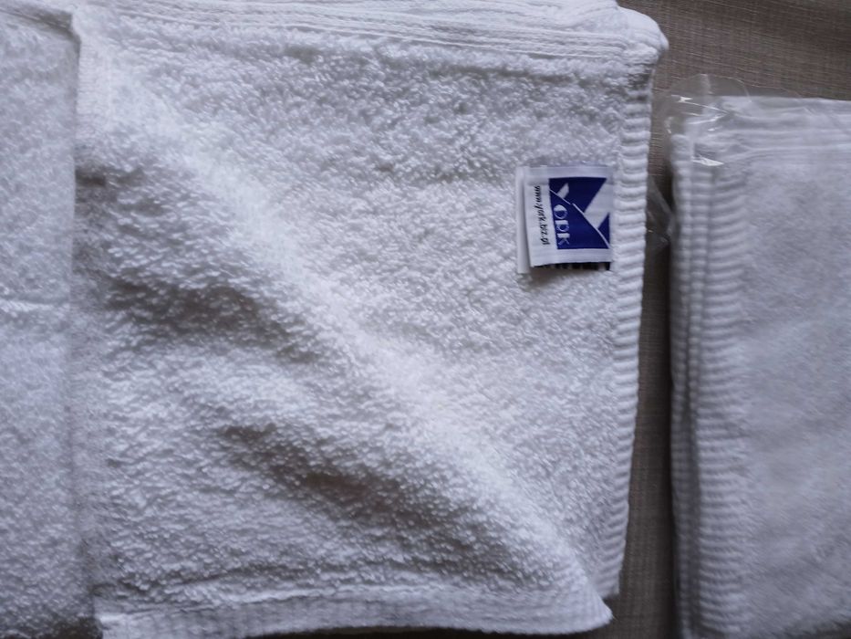 Ręczniki białe komplet