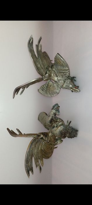 2 Figuras de Galos Italianos