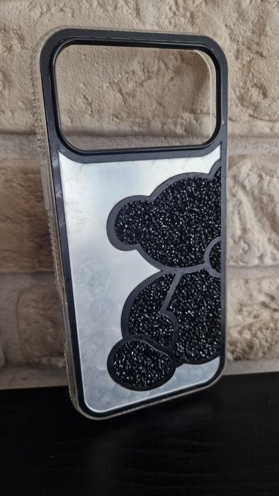 Teddy Bear Case do Iphone 17 Pro Max / 18 Pro Max czarny