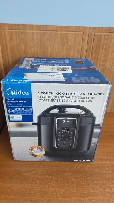 Midea MPC802SAMK - Szybkowar 9w1
