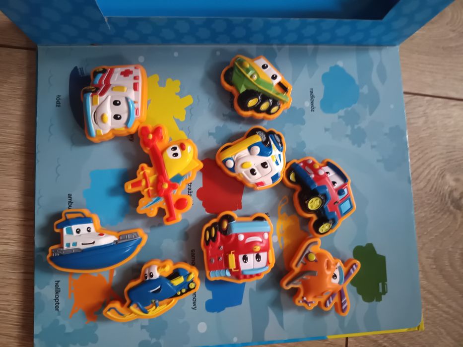 Książeczka edukacyjna autka