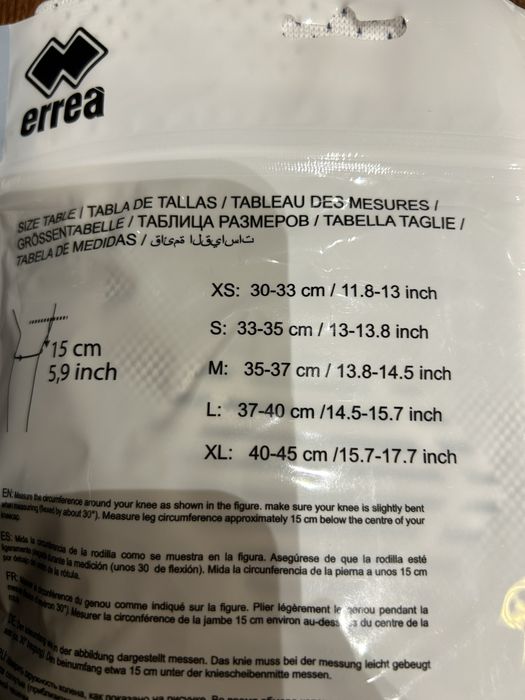 Nakolanniki do siatkówki ERREA Tokio Evolution białe