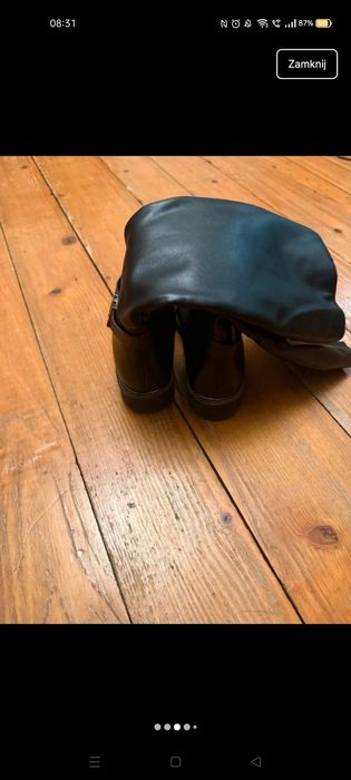 Sliczne zimowe kozaki ccc