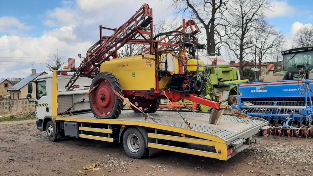 POMOC DROGOWA Laweta autolaweta ciągnik wózek widłowy zagęszczarka