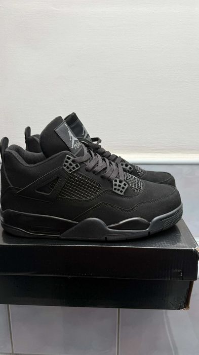 Air Jordan 4 Retro – czarne | Rozmiar 45