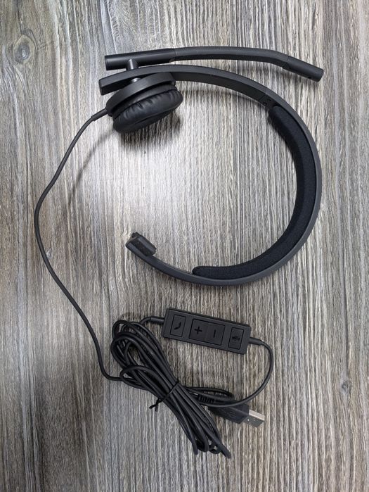 Гарнітура Logitech H570e Corded Mono USB Headset (б/в) ОРИГІНАЛ