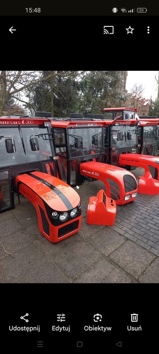 Kabina C-330 C-360 maska błotnik ursus ciągnik