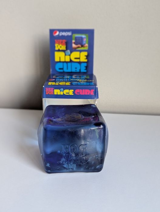 Антистрес NeeDoh Nice Cube Ice Cube Сквіш Кубик льоду. Дамплінг пельмень