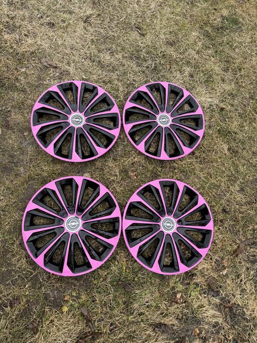 kołpaki różowe 15’ opel