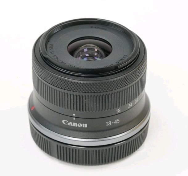 Objetiva Canon RF-S 18-45mm novo