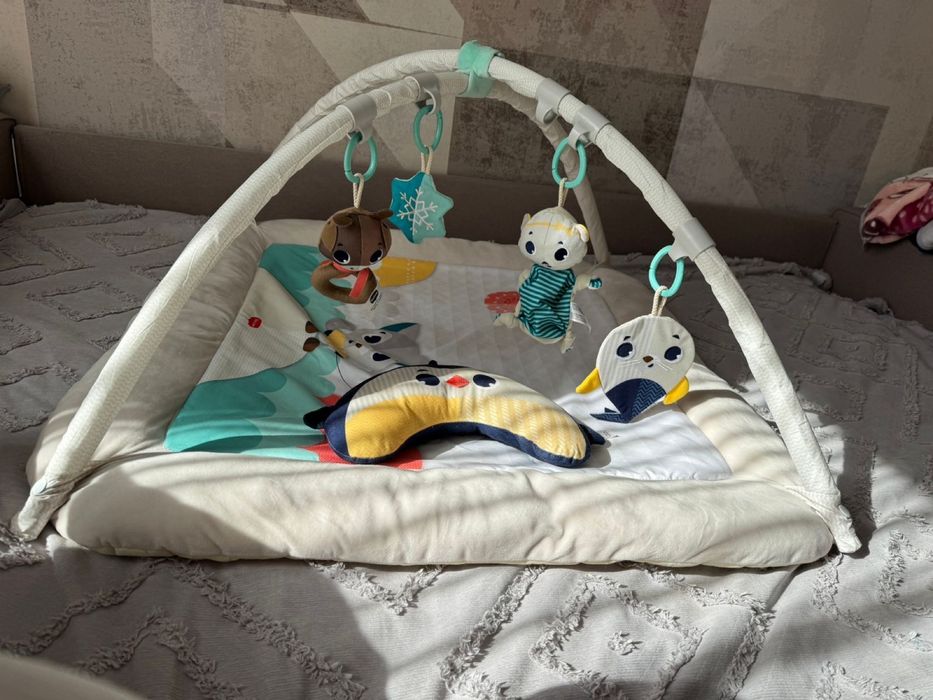 Дитячий мʼягкий розвиваючий коврик