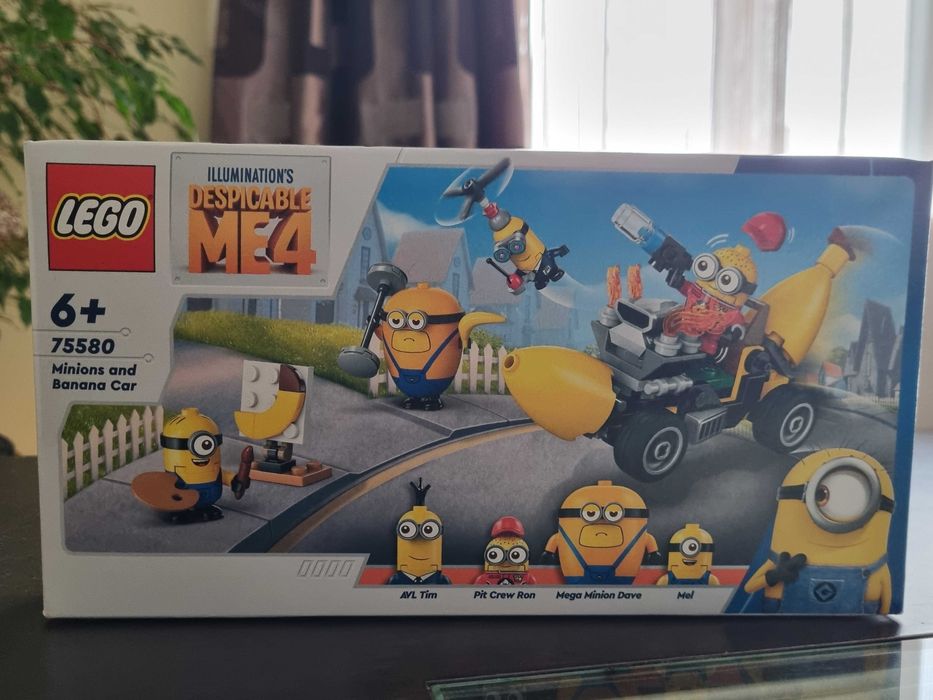 Lego 75580 - Gru: O Maldisposto 4 - Minions e Carro Banana
