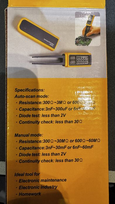 SMD Component Multimeter64551412465281123