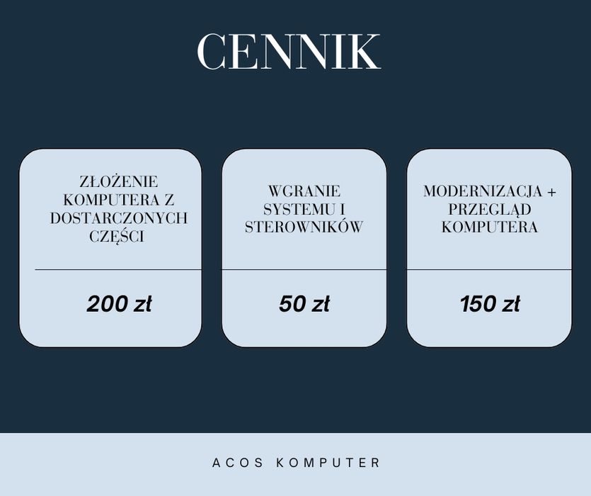 Składanie komputerów