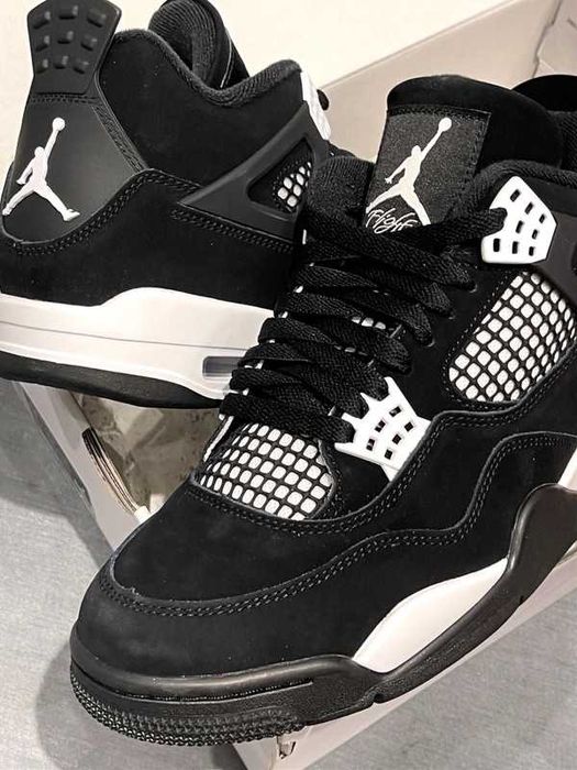 Jordan 4 Retro White Thunder EU.38