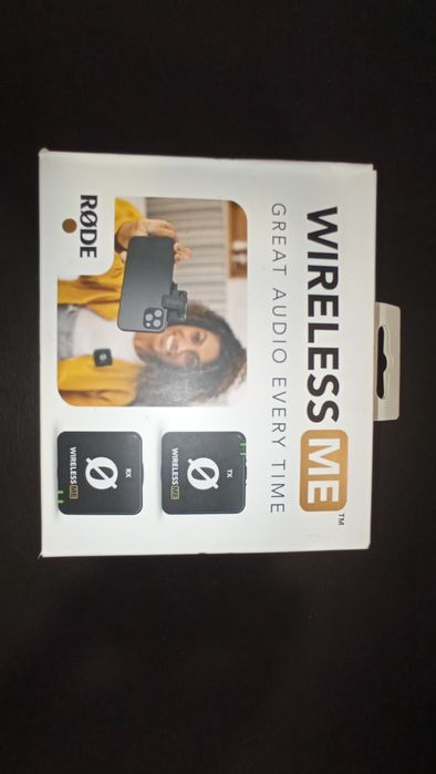 Microfone Sem Fios c/ Microfone Integrado no Recetor
