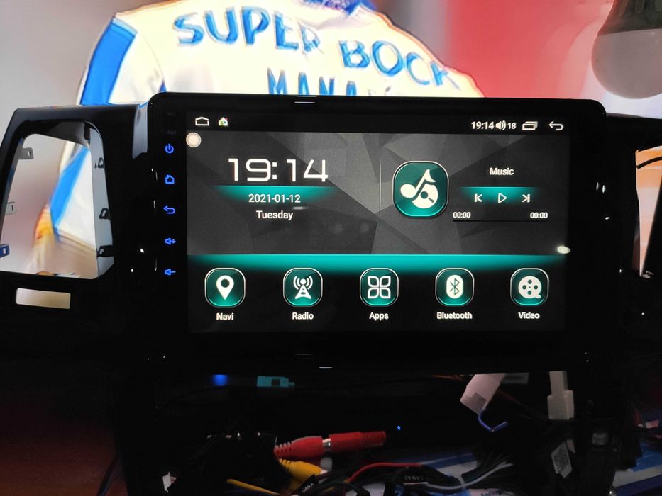 Auto-rádio 10" Android 14 8Core Toyota Hilux 2012+