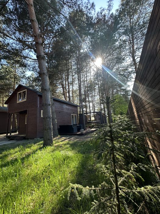 Domek w lesie-balia jacuzzi | Zwierzyniec 1,5 km | cisza i spokój