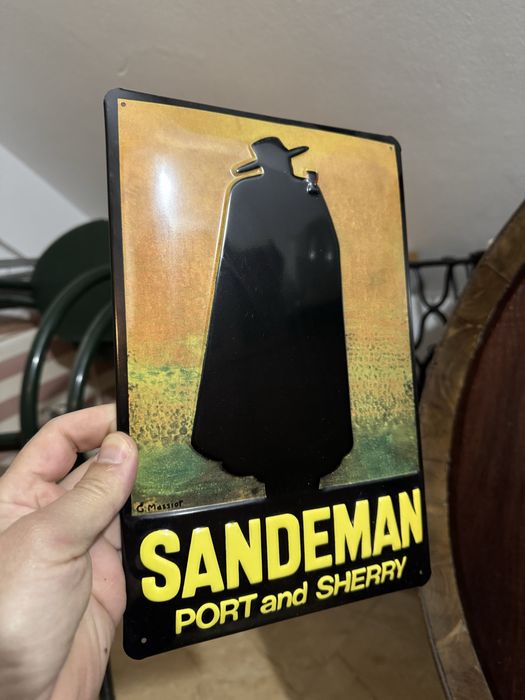 Placa esmaltada Sandeman