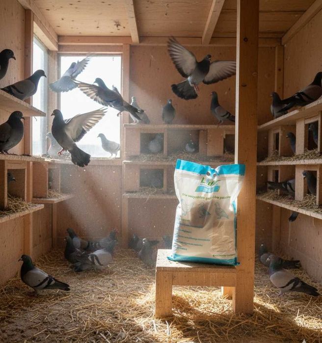 Preparat na ograniczenie piórojada w gołębniku, Dezynfekant Lider 8kg