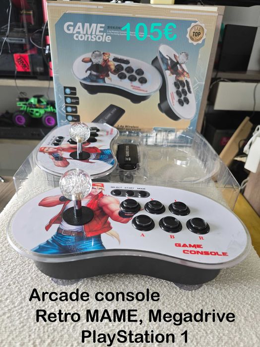 Arcade console retro simulador