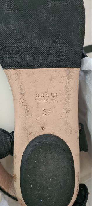 Жіночі босоніжки Gucci оригінал, босоніжки на низькому, в'єтнамки