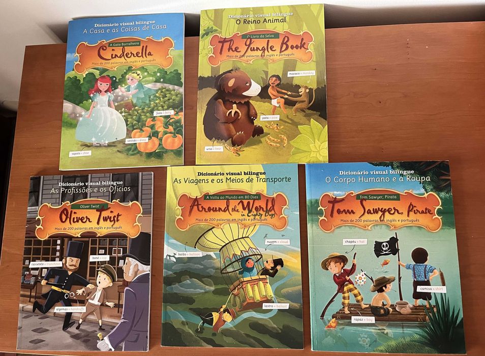 Livros / Dicionários Ilustrados de Inglês