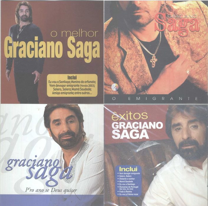 Graciano Saga O Melhor P'ro Ano Se Deus Quiser O Emigrante Êxitos