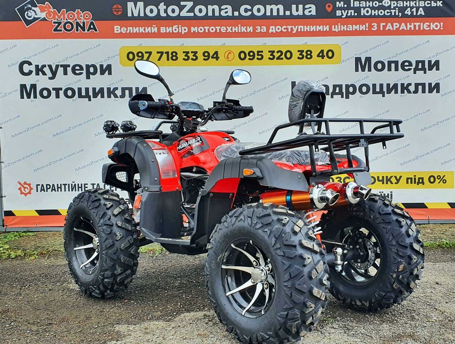 Hamer 250cc-4 Gray на Кардані! +Лебідка +Led! +Dostavka! Квадроцикл!