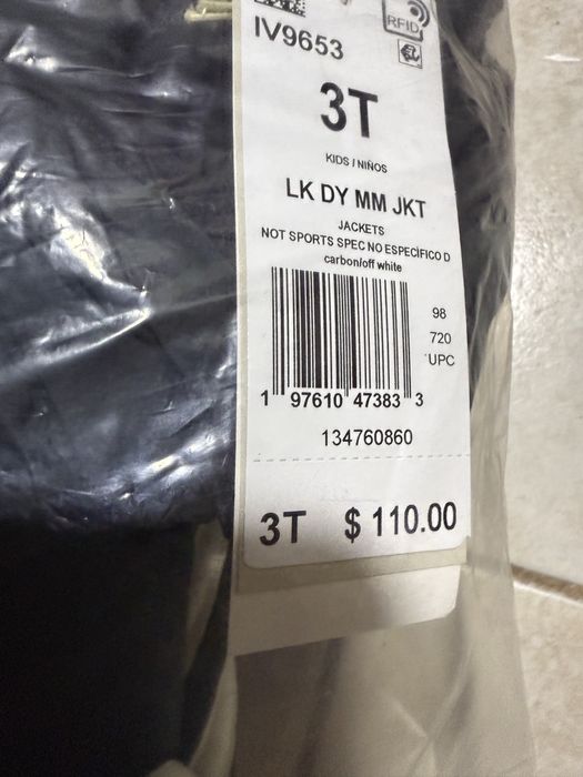 USA ! adidas Дитячий одяг пуховик р.3T оригинал price$110