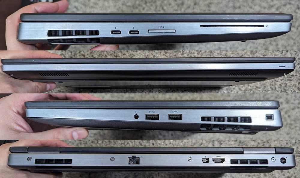 Ноутбук Dell 7540 15" FHD 9400H 16GB 512GB SSD T2000 97Wh свіжа АКБ