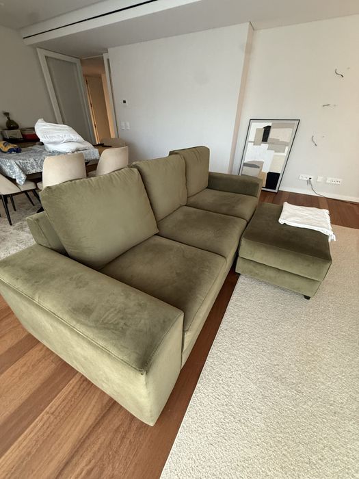 Sofa 3 lugares em veludo