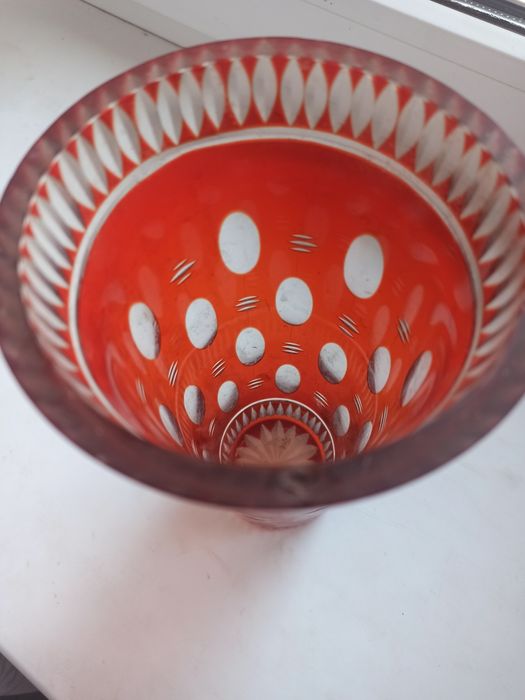 Ваза хрустальная времён СССР