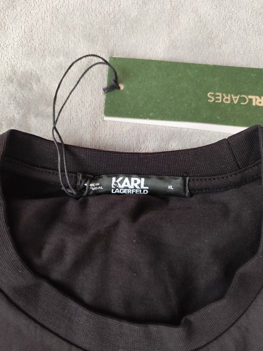 Koszulka męska T-shirt Karl Lagerfeld czarny nowy